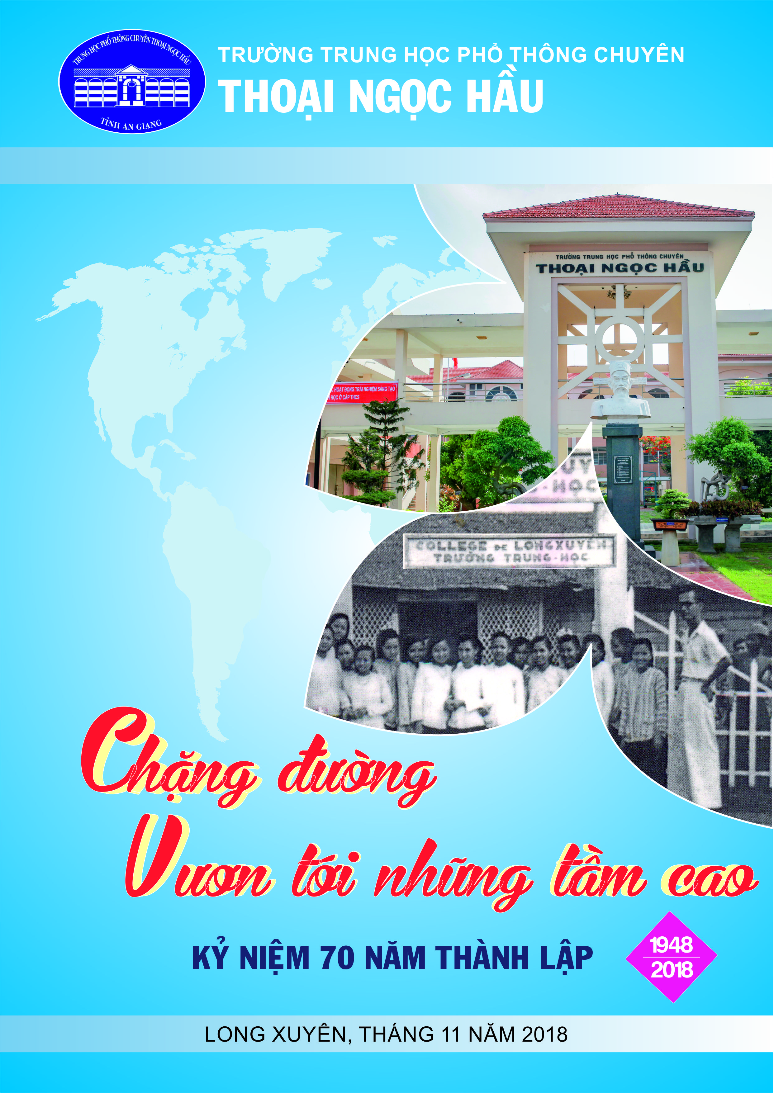 Cover of Kỷ yếu 70 năm thành lập trường