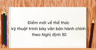 Cover of Bài giảng Thể thức và kỹ thuật trình bày văn bản hành chính